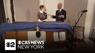 Download lagu A look inside the Broadway hit 'Stereophonic' with Tony nominee Juliana Canfield mp3