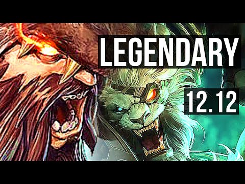 UDYR vs RENGAR (JNG) | 8/0/5, 2.8M mastery, 1000+ games, Legendary | EUW Master | 12.12
