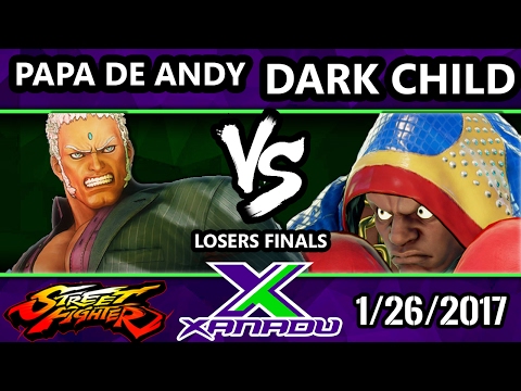 F@X 186 - Papa de Andy (Urien) Vs. Dark Child (Balrog) - SFV Losers Finals - Street Fighter V