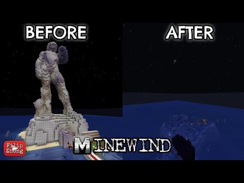 EPIC MineWind Build: Insane Statue Reconstruction!