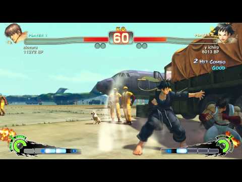 SSF4 Ranked Asia: slozaru (Guy) VS y ichiro (Makoto)