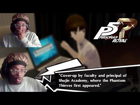 The Phantom Thieves Actually committing a crime| P5R pt46