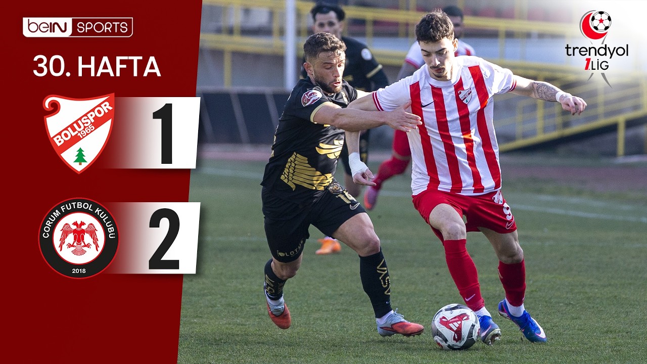 Boluspor vs Çorum FK Highlights