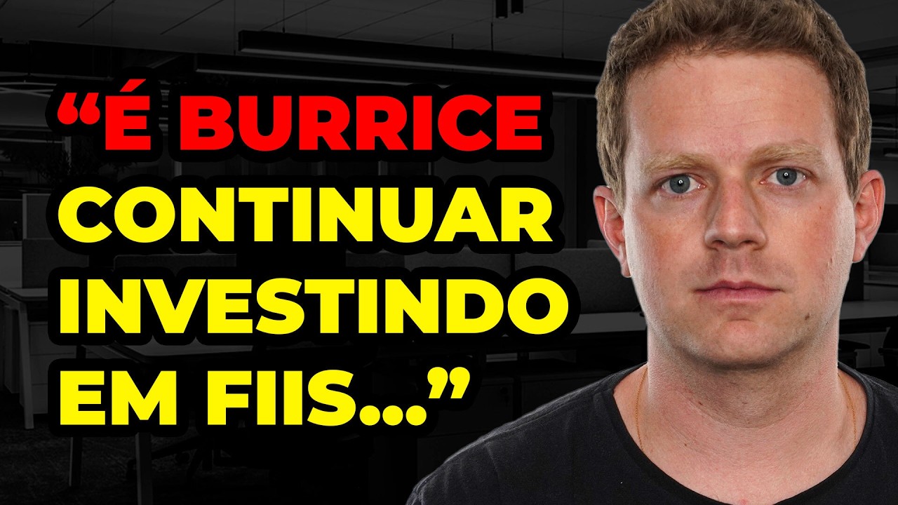 FUNDOS IMOBILIÁRIOS estão DESPENCANDO! O QUE FAZER AGORA?