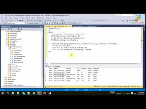 VD03 - Phân trang trong SQL Server