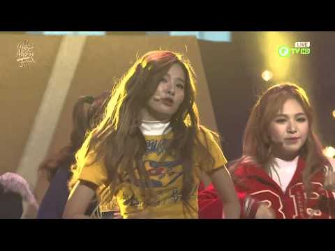 160120 골든디스크 레드벨벳(Red Velvet)_Ice Cream Cake + Dumb Dumb(덤덤) @ Golden Disk Awards 2016