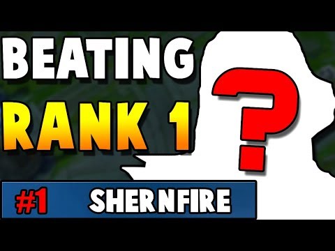 THIS CHAMPION WAS THE SECRET TO BEATING RANK 1 CHALLENGER? (SHERNFIRE) - Preseason to RANK 1