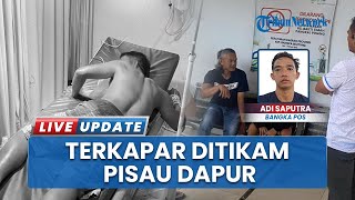 Nasib Nahas Menimpa Warga di Bangka Tengah, Punggungnya Ditikam seusai Merampas Gelang Mantan Istri
