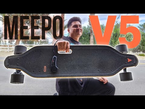 Meepo V5 ELECTRIC Skateboard Review! A Boosted Board Alternative?