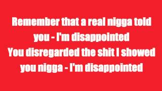 King Los - Disappointed (feat. Diddy & Ludacris) (Lyrics on Screen) [HD]
