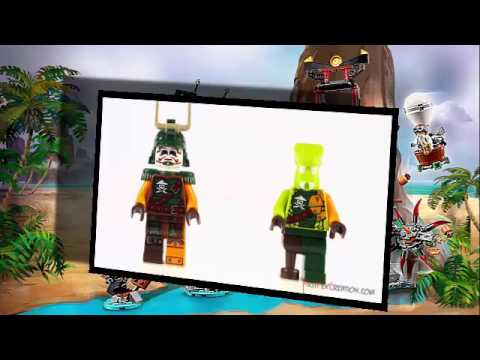 Lego Ninjago Minifigures PIRATES SKYBOUND 2016 Winter Collection
