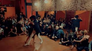 EL CACHIVACHE - Bailan Gaston Torelli y Gri Montanaro en La Cachivacheria Milonga - Todo Tango