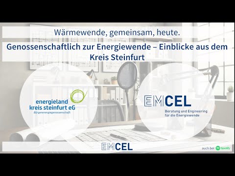 Genossenschaftlich zur Energiewende – Einblicke aus dem Kreis Steinfurt | Folge 9 | EMCEL