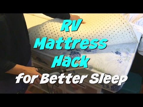 YouTube video about: How to make rv dinette bed more comfortable?