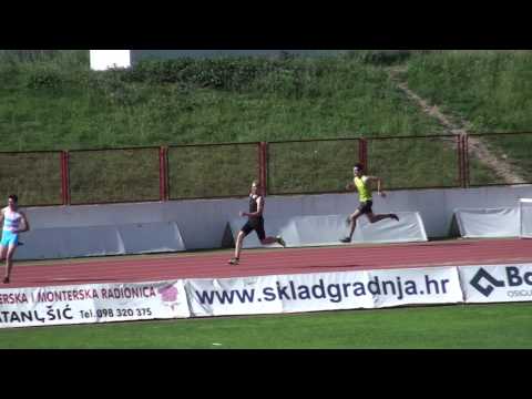 400m prepone [M], II. skupina, Hrvoje Čukman - Kup Hrvatske za juniore i juniorke 2014