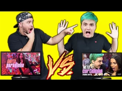 REAGINDO A CURTIDINHA FELIPE NETO !! PARODIA ANITTA PARADINHA