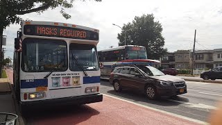 Download Lagu Q11, Q21, Q41, Q7 Buses On Sutter Avenue/Cross Bay Thumbnail