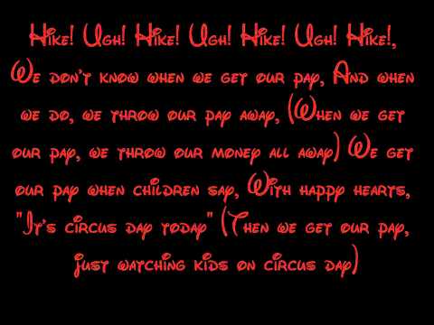 Song Of The Roustabouts - Dumbo Lyrics HD