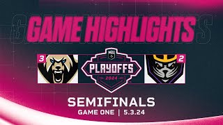 Full Game Highlights | Semifinals | Albany FireWolves vs San Diego Seals - Game 1