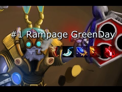 #3 Greenday Dota 2 : Pro Tinker Rampage Inside