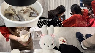 Vlog11 -week vlog ︎︎𓂃⟡.·「 早餐店上班日常 」