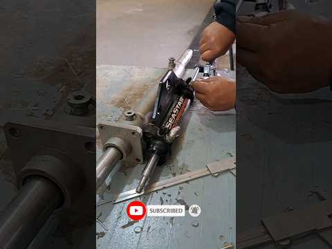 steering cylinder yamaha outboard test the function #mechanics #tutorial #youtube #boat #shorts #s