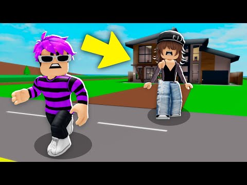 EU FUGI DA MINHA FAMÍLIA MALVADA no BROOKHAVEN