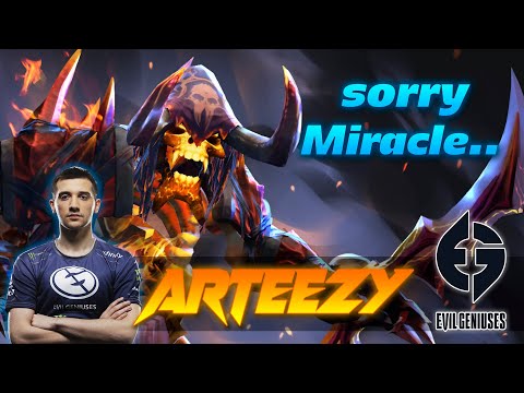 EG.Arteezy Clinkz vs Nigma - sorry Miracle.. - Dota 2 Pro Gameplay [Watch & Learn]