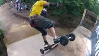 preview picture of video 'championnat de france mountainboard arzano 2012'