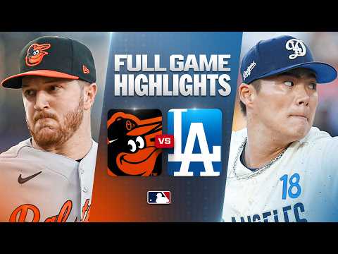 LA다저스 VS 볼티모어 2:3 MLB 하이라이트