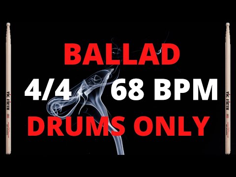68 bpm drum beat - 4/4 Ballad Groove by Solidtracks