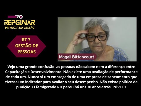 Corte REPGINAR#31 - SETOR DE SANEAMENTO - Gestão de Pessoas