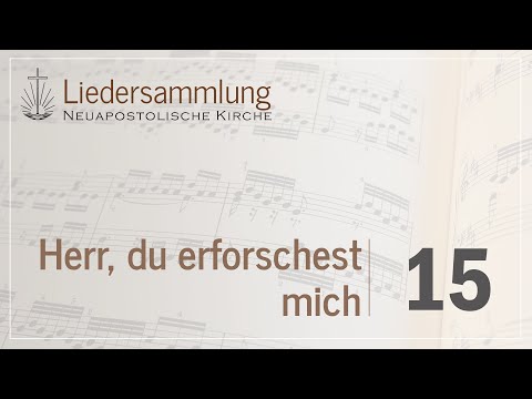 🎵 Alte Chormappe🎵 CM 15 - Herr, du erforschest mich