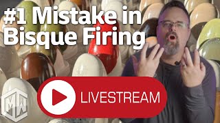 Cracking the Kiln LIVE | The #1 mistake made in your bisque fire | Ceramic Materials Workshop