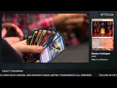 Pro Tour Dragon's Maze - Day 2 Draft with Bob Maher