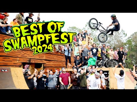 THE WILDEST EVENT IN BMX - BEST OF SWAMPFEST 2024