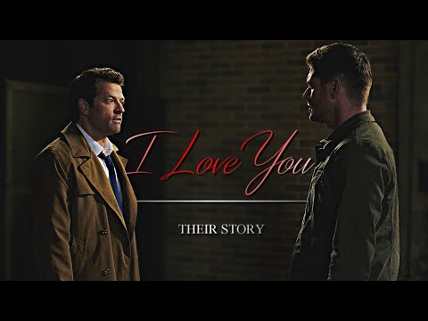 • Dean & Castiel | I Love You {15x18} •