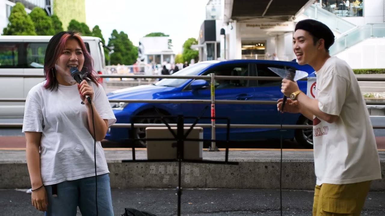 STREETSNAP : [COVER] "100万回の「I love you」" Miyone & 雷蔵  - 2022.05.22