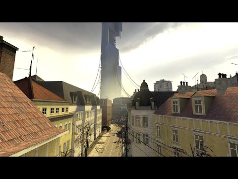 Civil Protection Raid on Rooftop House Away / Point Insertion / Half-Life 2