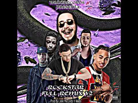 Post Malone Ft. 21 Savage, J Quiles, Miky Woodz, Ozuna Y Nicky Jam - Rockstar (Full Remix)