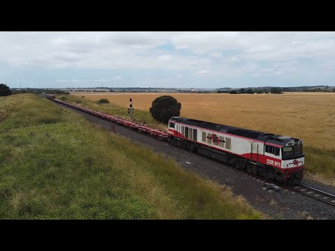 SCT’s 9721v To Dooen Seen Here At Gheringhap With CSR011 (23/12/22)