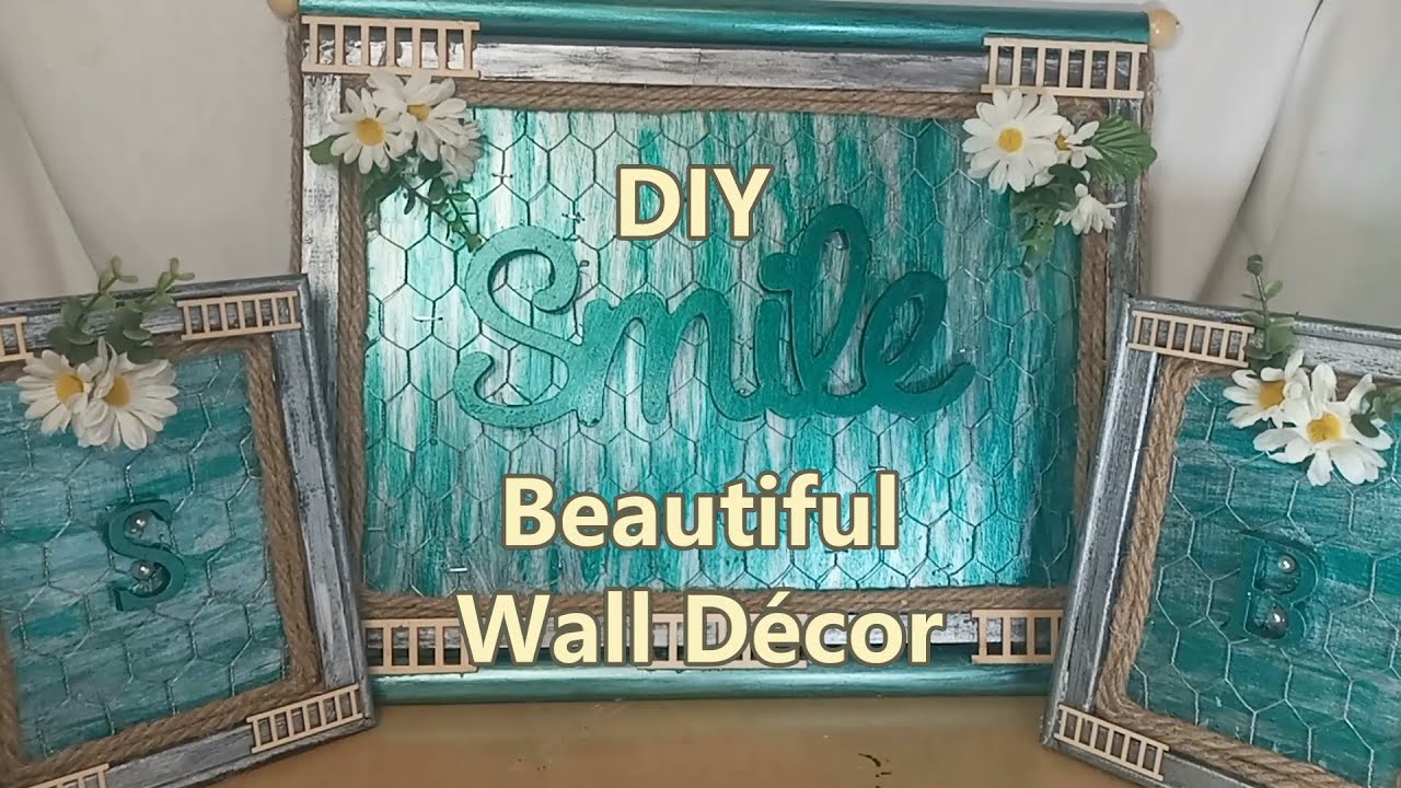DIY Smile wall Décor