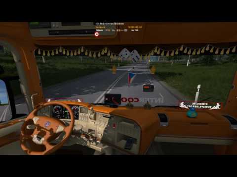 ETS2 Golden Trans Scania R580 E6  Skovde - Goleniow