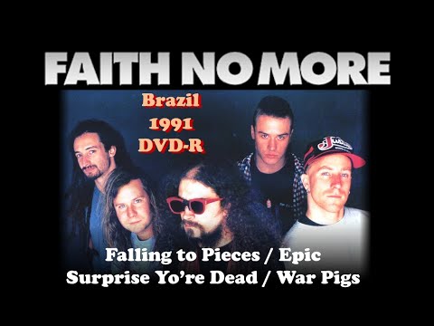 Faith No More - Live in São Paulo 1991 - (Pro Shot DVD-R)