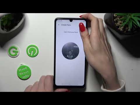 How to Set Up Face Unlock in ZTE Blade A72S - Add Face Data