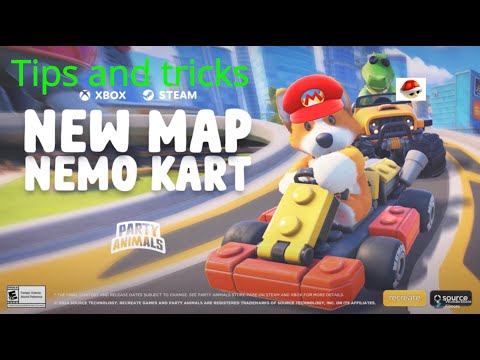 Tips and Tricks for Nemo Kart (Party animals Mario kart)