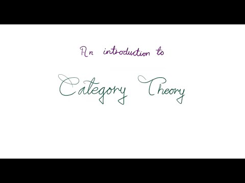 MathSoc Galois Lecture 3- Category Theory (by Joseph Ravazi)