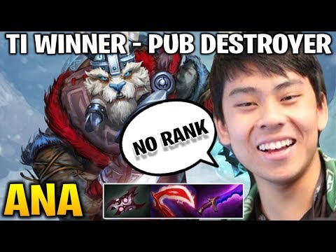 Ana Pub Destroyer with Tusk - TI Winner is Having Fun