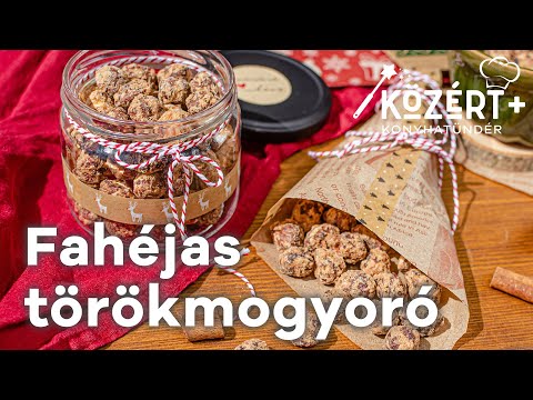 Fahéjas, cukros törökmogyoró