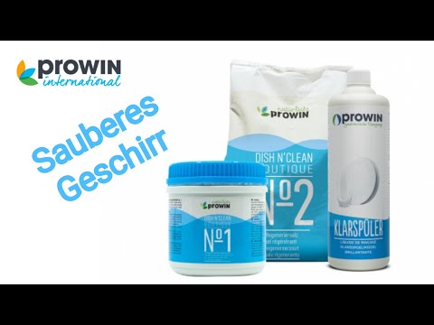 proWIN umweltfreundlich Geschirr spülen mit DISH N’CLEAN BOUTIQUE